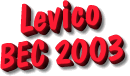 Levico BEC 2003